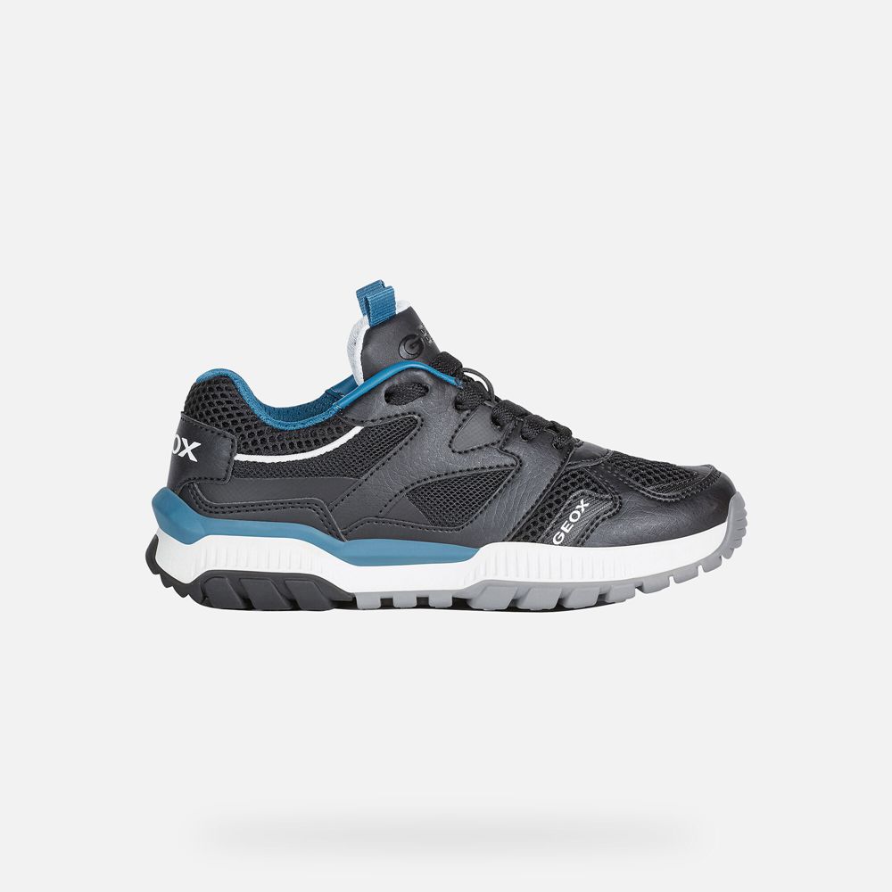 Geox Erkek Çocuk Spor Ayakkabı Siyah - Tuono - QIP-951073